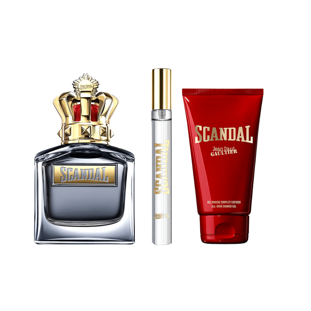 SET SCANDAL 3 PIEZAS 100 ML EDT /10 ML EDT/75 ML SG - Imagen 2
